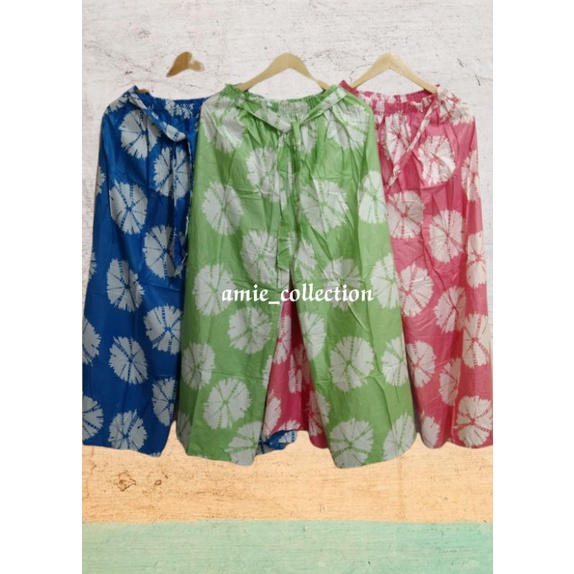 Celana Panjang Kulot Tiedye jumbo/ rayon premium