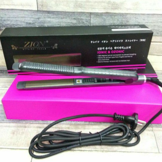 catok Zion 2in1 seri 9178A lurus dan curly