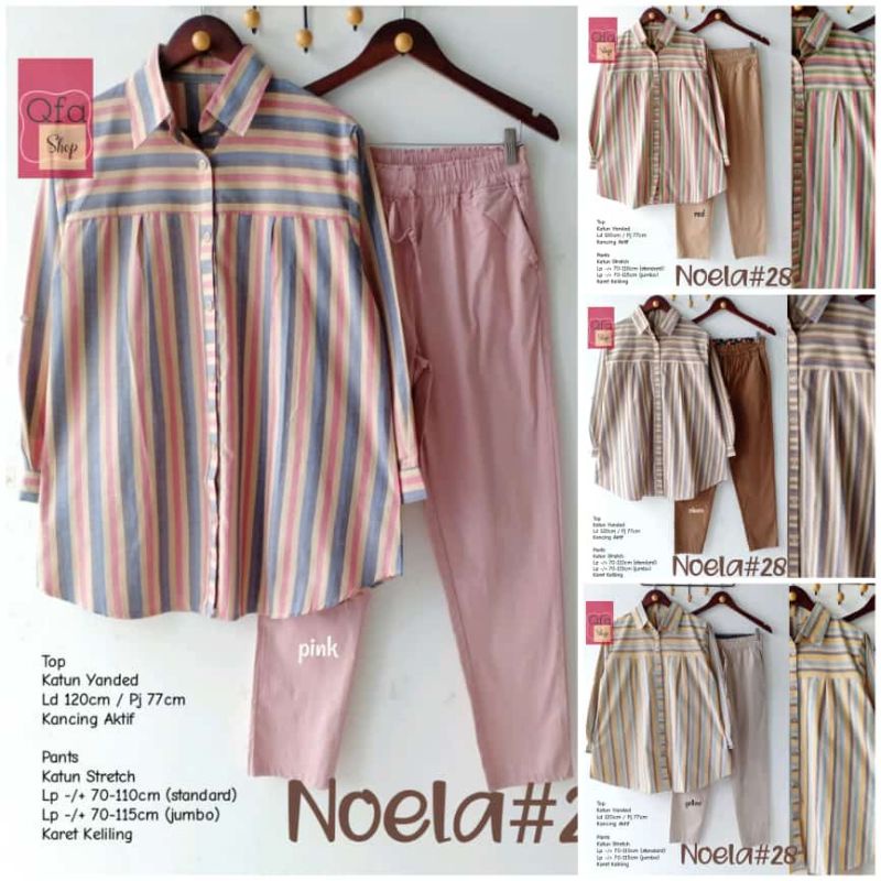 NOELA SET / SETELAN JUMBO / MAGA SET / SETELAN RECOMMENDED / SETELAN SALUR / SETELAN BIGSIZE / SETEL