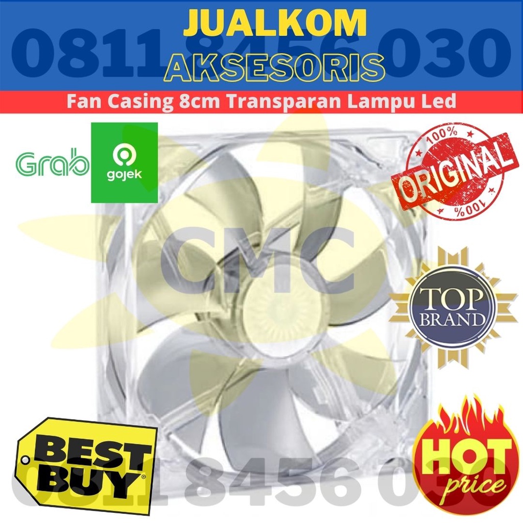 FAN Casing 8CM Transparan