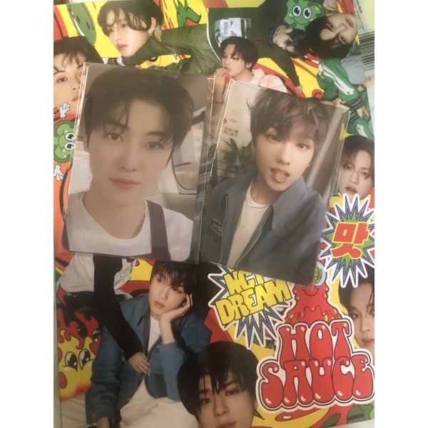 {READY} SHARING ALBUM NCT DREAM HOT SAUCE BORING VERSION (PC JISUNG, PC JAEMIN CAFE, FP RENJUN)