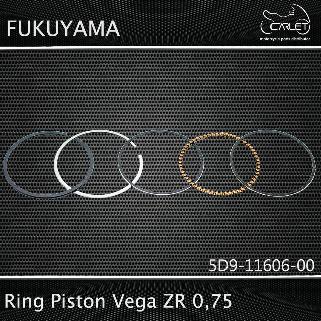 Fukuyama Ring Seher / Ring Piston Vega ZR / Jupiter Z New 10-0.75