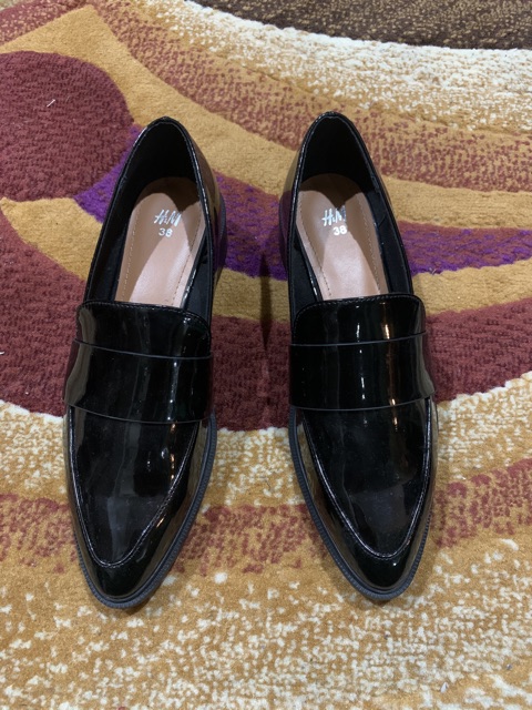 h&m platform loafers