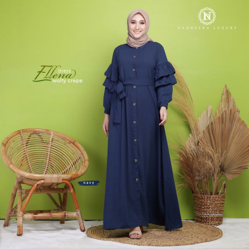ELLENA DRESS FREE HIJAB