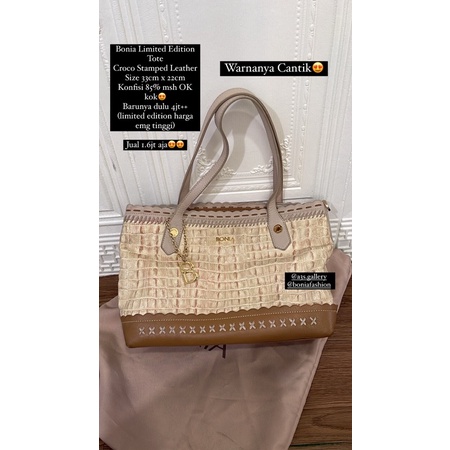 Preloved Bonia Leather Tote