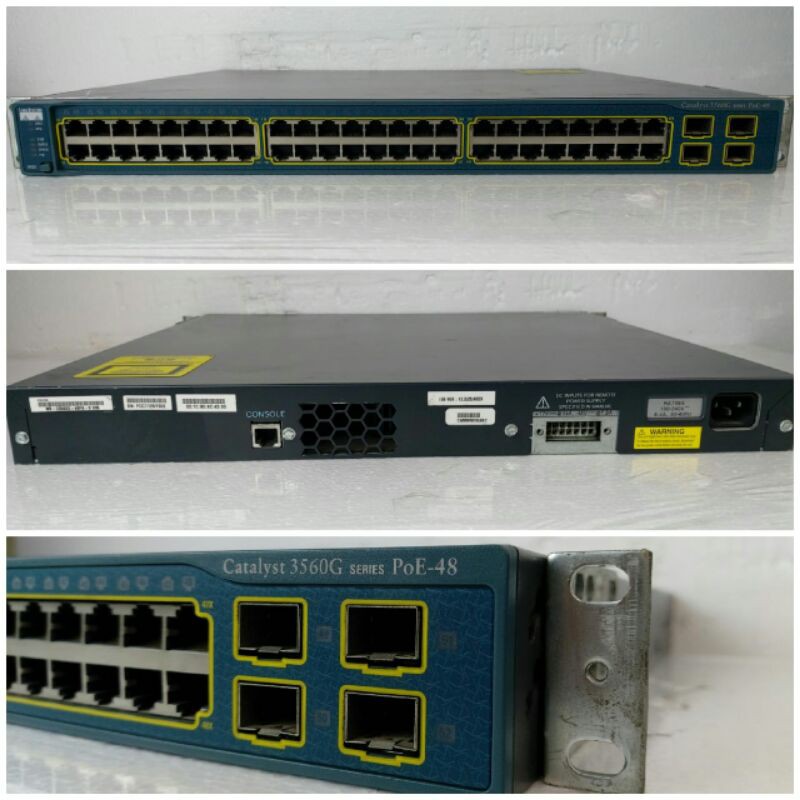 CISCO CATALYST 3560Gseries PoE-48WS-C3560G-48PS-S V05