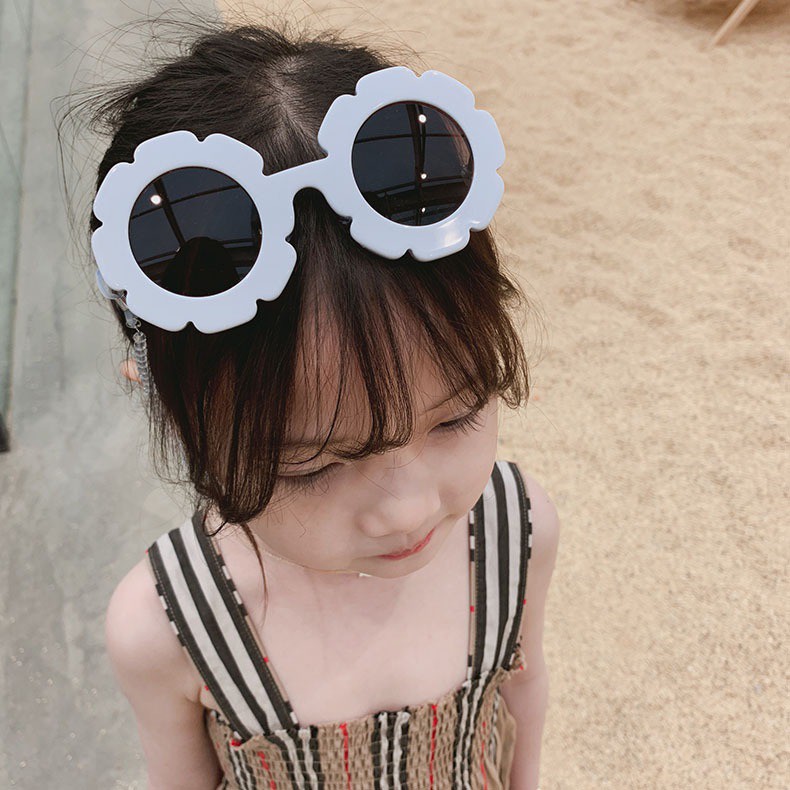 [LOGU] Kacamata anak, Sunglass anak model gerigi mawar, Kacamata anti silau keren anak-1