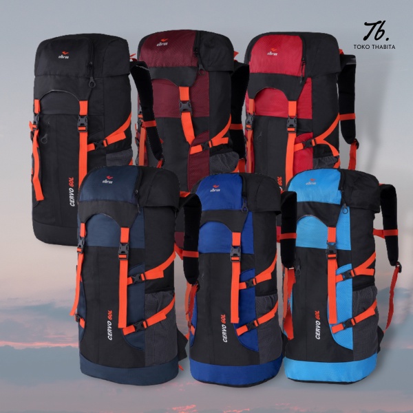 Toko Thabita Semi Carrier 60L Tas Punggung Outdoor Elbrus Ransel Gunung Pria Backpack Keril