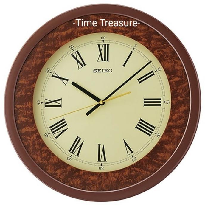 Jam Dinding Original Seiko Romawi QXA684 / QXA684Z. Garansi Resmi tersedia stok
