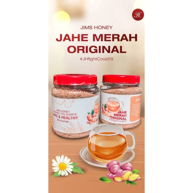 

Jahe merah original
