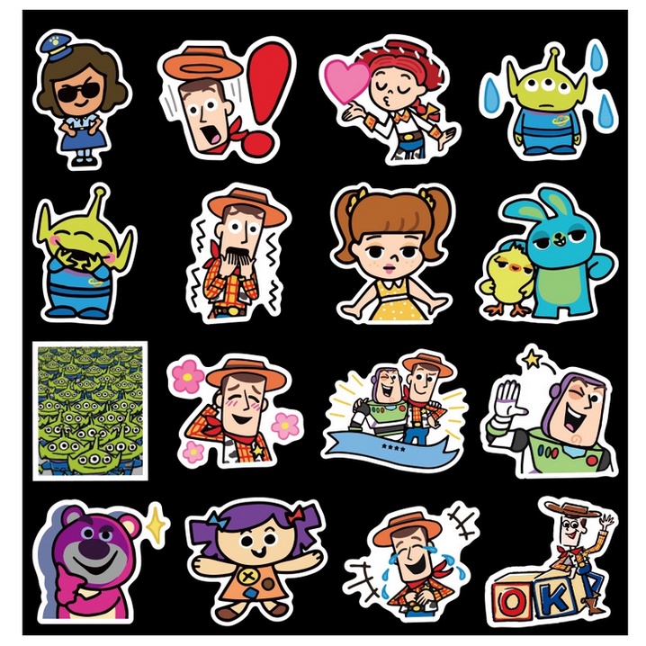 A25 STICKER 10PCS (TOY STORY) anti air notebook scrapbook label tempel motif kartun superhero super hero unik lucu atk alat tulis kantor murah viral termurah kartun komputer leptop handphone hp smartphone koper laptop tembok kulkas disney anime