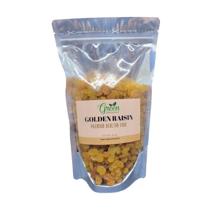 

Golden Raisin 400 Gram Unsweetened Premium - Kismis Kuning 400 Gr