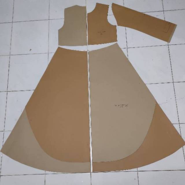 Pola Request pembeli : pola Gamis, outer, abaya, dll