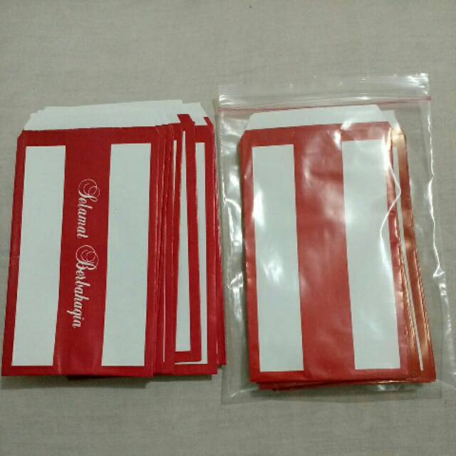 

Angpao / Amplop Merah isi 10 pcs