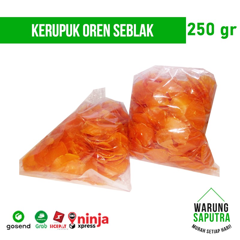 

Kerupuk Goreng / Kerupuk Seblak Oren, Putih, Warna-warni Bandung 250g (1/4 kg)