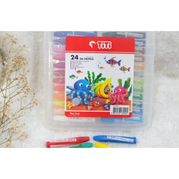 

PROMO Crayon TITI Oil Pastel 24 Warna