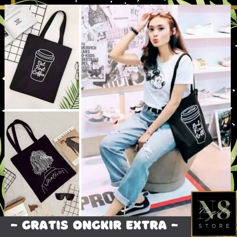 ✨NAGIHI✨ Totebag / Totebag Korea / Tas Tote Wanita/ TAS KOREA