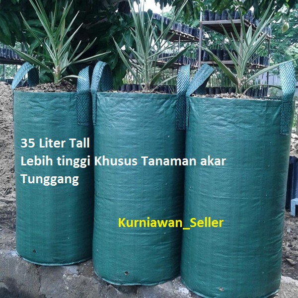 Planter Bag 35 Liter Tall - Planter Bag 35 Liter Tinggi - Planter Bag Long EasyGrow