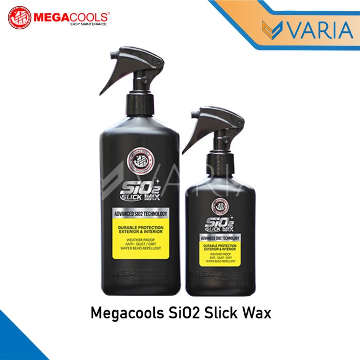 Megacools SiO2 Slick Wax 250 ml Pelindung Pengkilap Cat Body Mobil