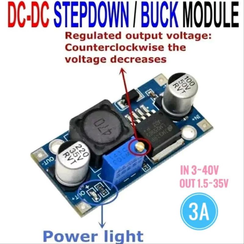 STEP DOWN LM 2596 DC to DC