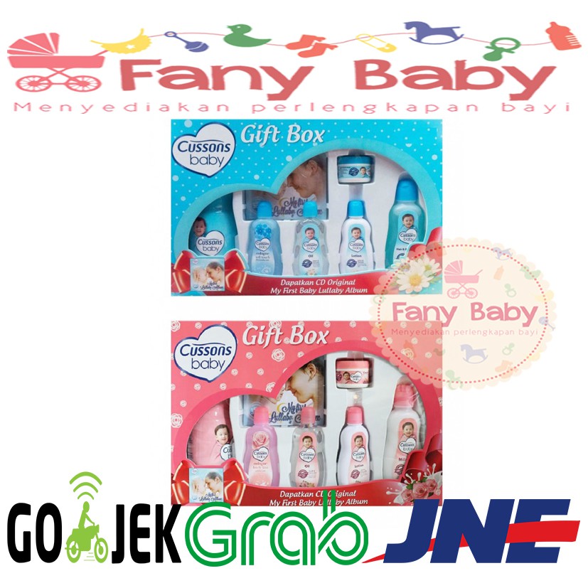 Cussons Baby Gift Box Blue &amp; Pink