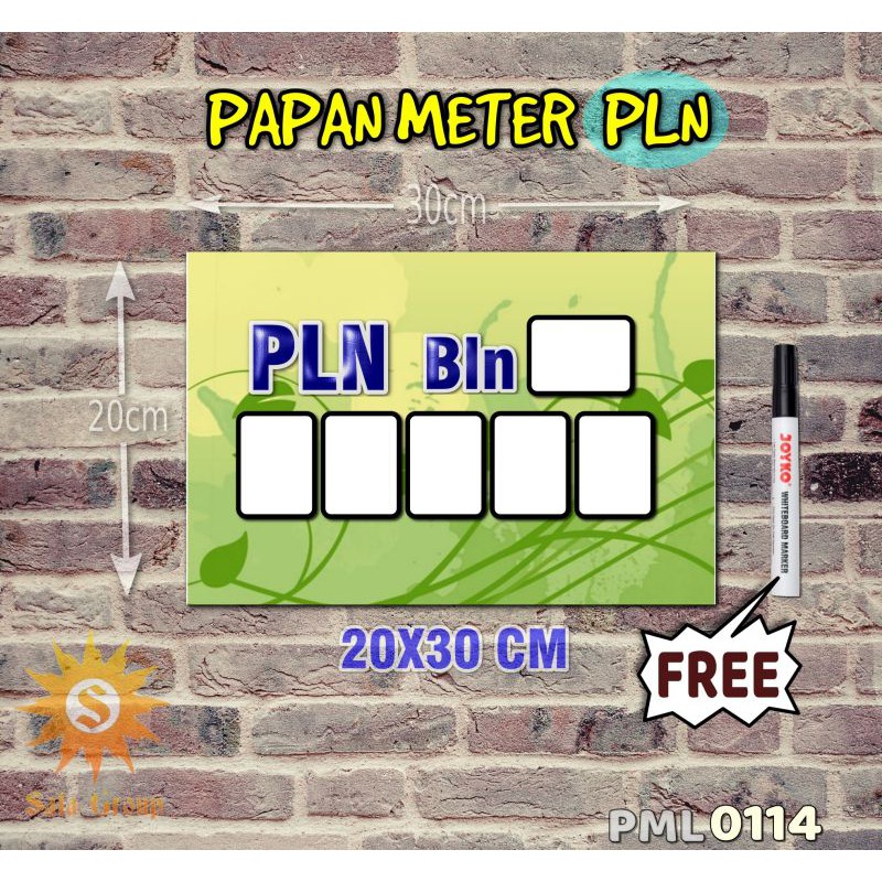 

Safa Papan Meter Listrik PLN PAM motif Unik - Floral 14