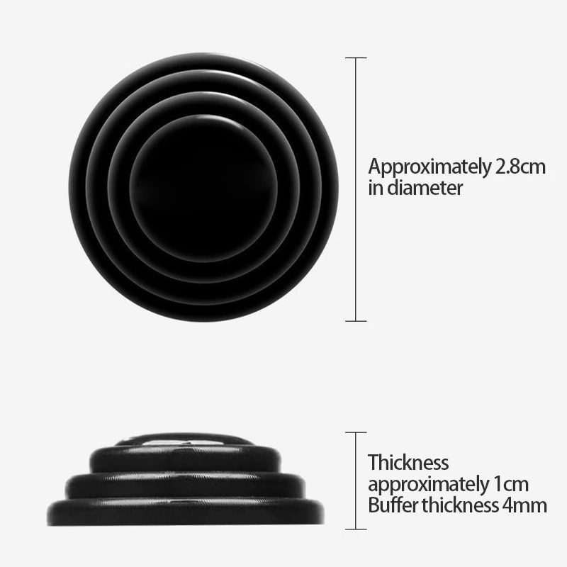 5Pc/Set Universal Car Door Soundproof Damping Rubber Gasket /  Prevent Car Door Abnormal Noise Pad