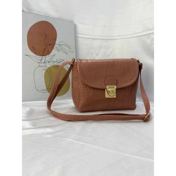 Quilen croco / tas croco / tas selempang wanita / sling bag