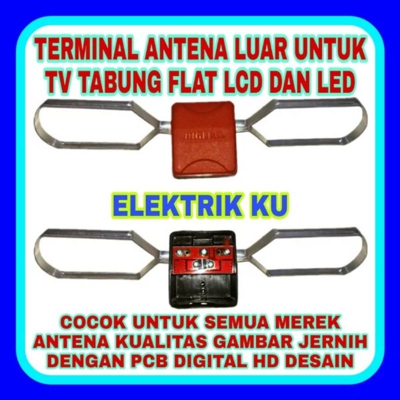 TERMINAL ANTENA LUAR DIGITAL TERMINAL DRIVER ANTENA UHF VHF TERMINAL ANTENA DIGITAL ANTENA TV LED AN