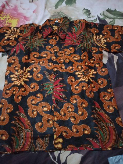 Batik Couple Keluarga Sania Ruffle Ori Ndoro Jowi Dnt Sekar Wangi