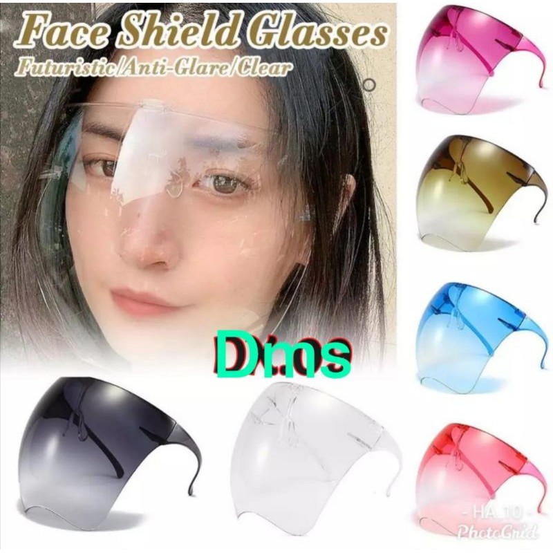 TERMURAH!! Face Shield Bahan Aklirik PREMIUM