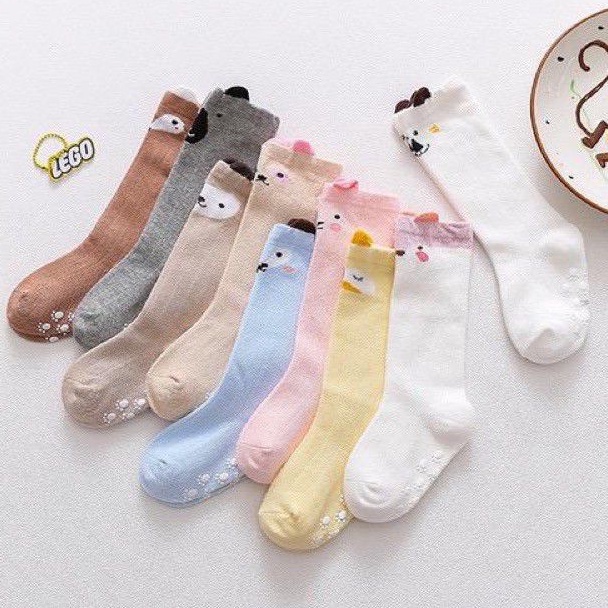 Kaos kaki Bayi Panjang Motif Lucu korea