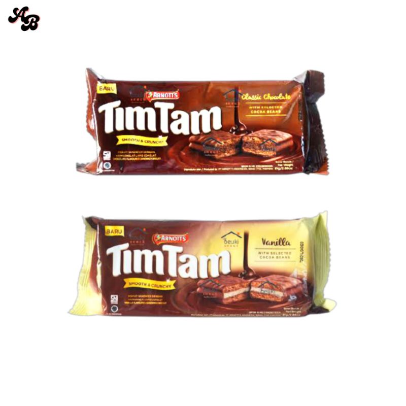 Tim Tam 81 gram | Tim Tam Classic Chocolate | Tim Tam Vanilla