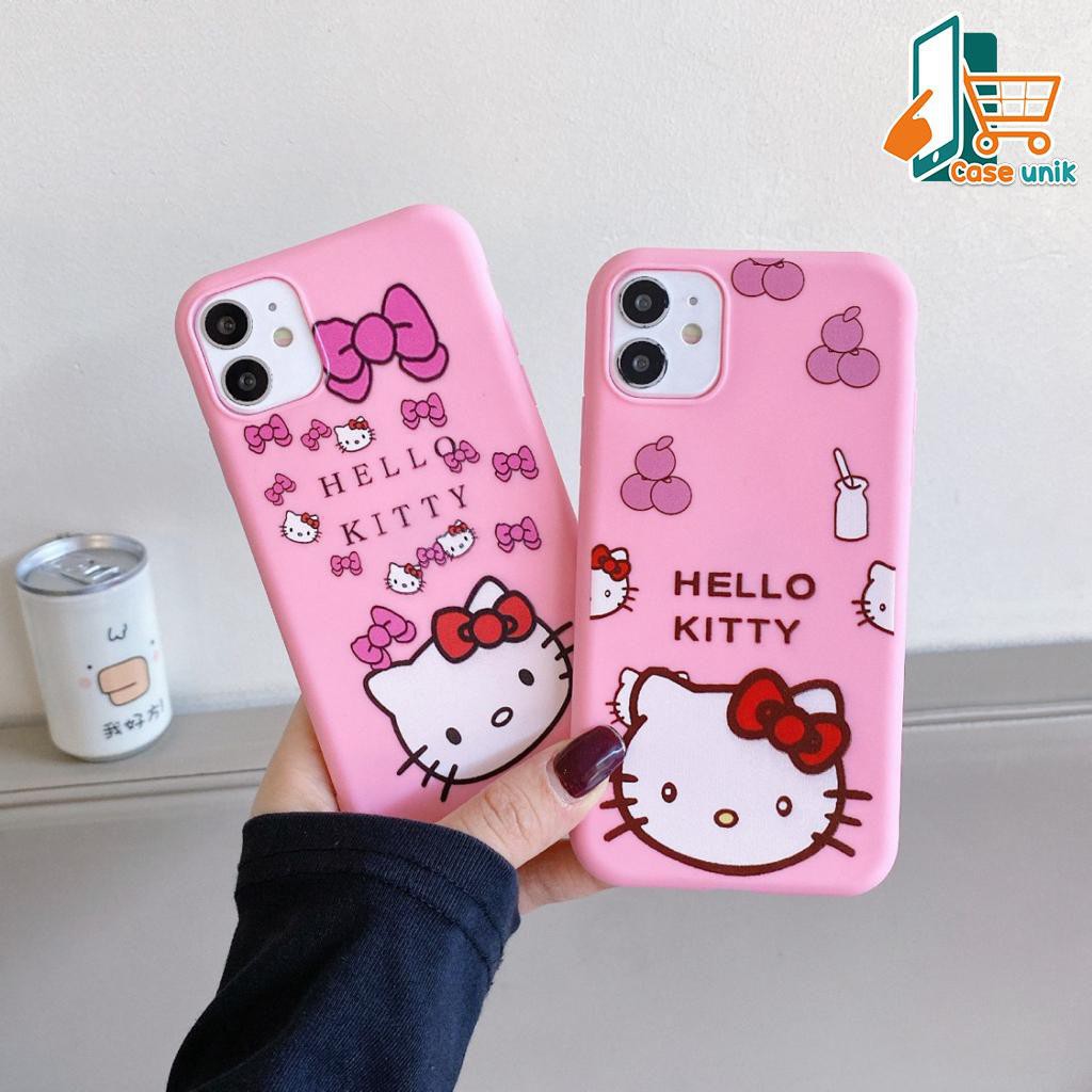 SS009 CASE HELLO KITTY OPPO A5 A9 2020 A31 A37 A3S A53 A33 A1K A15 A5S F9 A12 A11K A7 CS2260