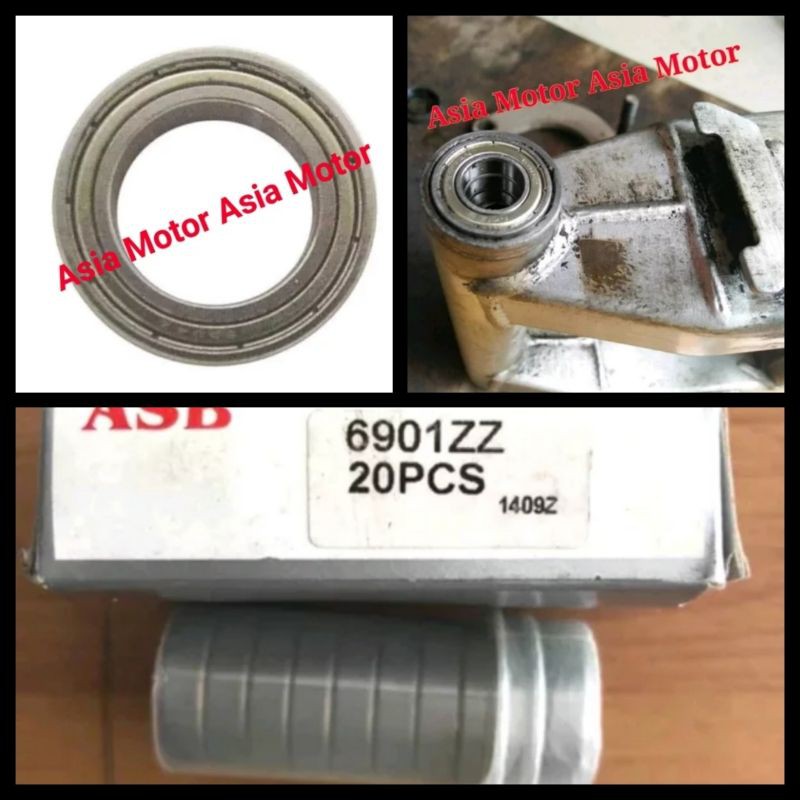 Bearing 6901 ZZ ASB Bosh Bos Arm Yamaha Vixion Model Laher Bering 6901ZZ