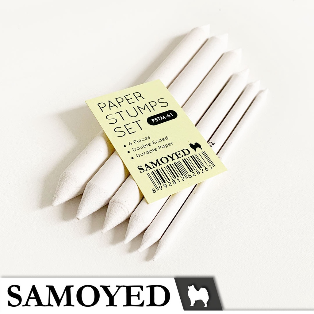 

SAMOYED PSTM-61 Paper Blending Stumps / Pencils / Charcoal Blenders Set