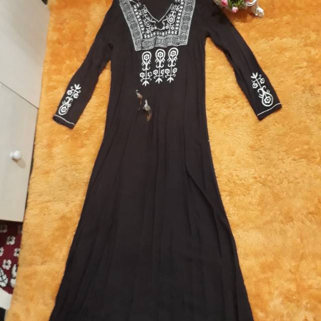 Long Dress etnik Preloved