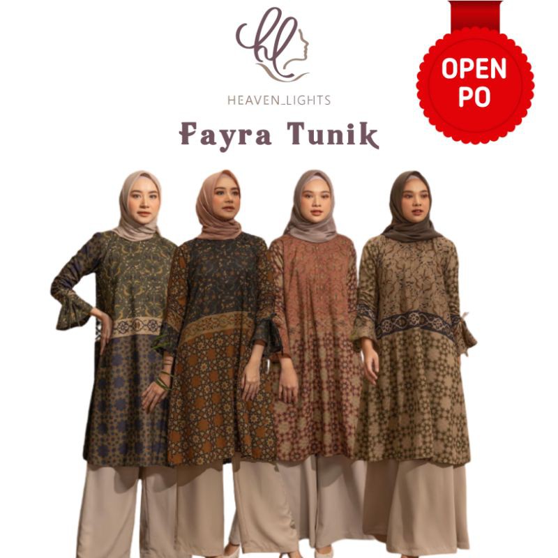 FAYRA TUNIK by HEAVEN LIGHTS