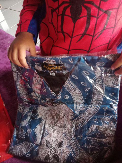 Ranajaya Kemeja Batik Pria Reguler Fit Lengan Panjang Modern Ori By Raja Sakti