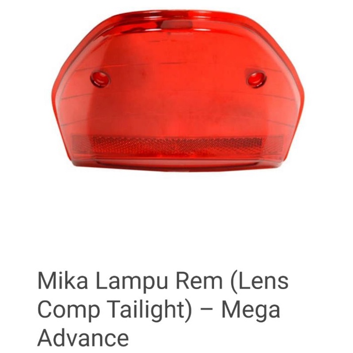 Lensa Lampu Belakang/Stop Honda MegaPro Primus Verza 33702-KEH-601 Ori Honda Genuine Parts