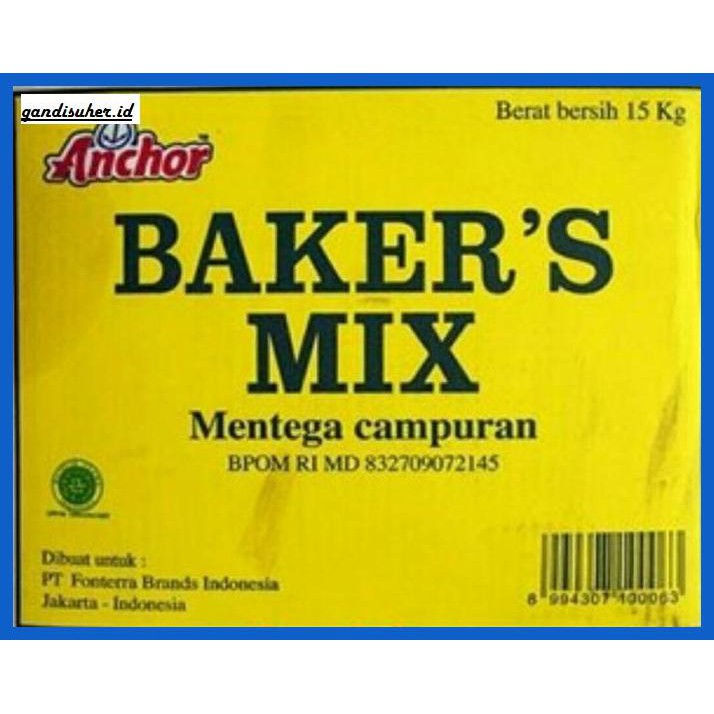 

Rettubagetnem- Anchor Baker'S Mix Butter Blend 500Gr -Asli-Slii.