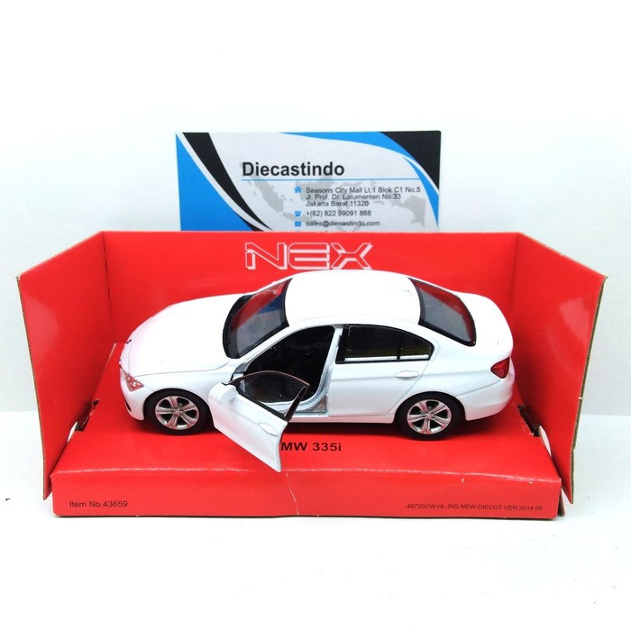 Welly Nex 1:34 BMW 335i, Putih