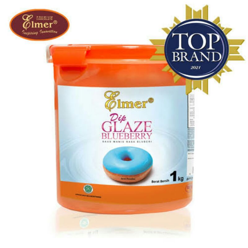 

Glaze Elmer Blueberry Gless Elmer blubery Repack 200 Gram