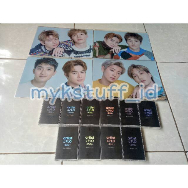 [READY STOCK] EXO X FLO4 MINI POSTER CHANYEOL KAI