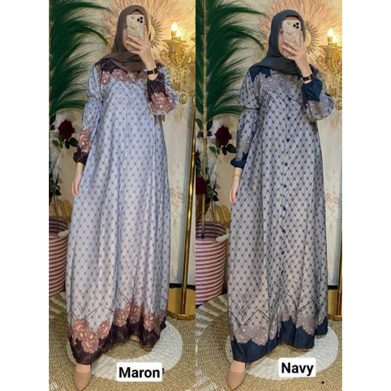 GAMIS MAXMARA LUX PREMIUM GAMIS LEBARAN TERLARIS TREND 2021