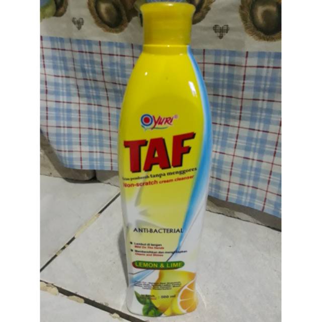 Yuri TAF  Pembersih Anti Menggores Lemon 500ml Shopee 