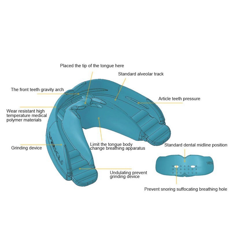 Orthodontic Retainer Teeth Trainer Alignment pelurus merapihkan gigi