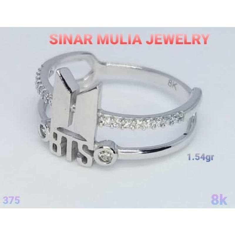 CINCIN MAS PUTIH BTS EDITION EMAS ASLI