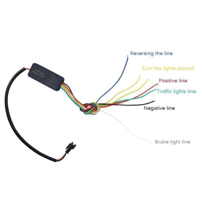 LED TAIL TRUNK UNIVERSAL LAMPU LED RGB BAGASI MOBIL 120 CM