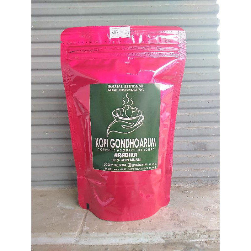 

KOPI ARABIKA GONDHOARUM 100gr